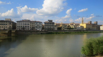 Vista del río Arno en Florencia