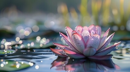 Lotus flower - Powered by Adobe