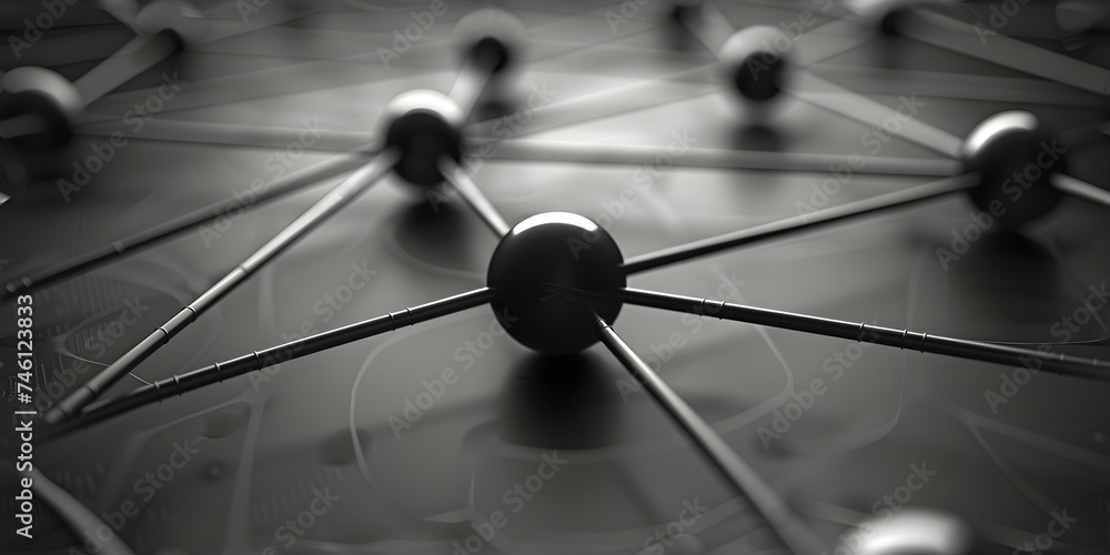 Aufkleber digital abstract background representing advanced technology and connectivity. concept technology, c
