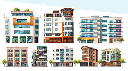 Urban building construction properties commerce isol