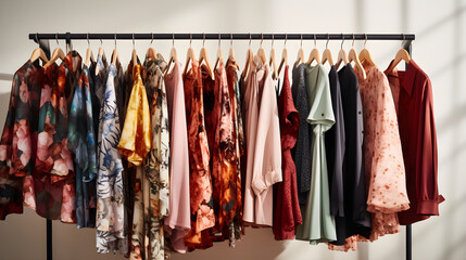 Stylish Array Of Women's Wear Showcasing H&M's Latest Collection