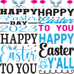Happy Easter Bundle design, Christian Easter Bundle, Easter Bunny, Retro Easter Cut Files Cricut, Good for Happy Easter tshirt design