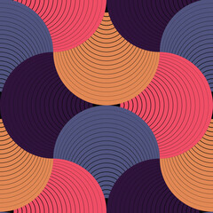 Colorful abstract ethnic traditional decoration
