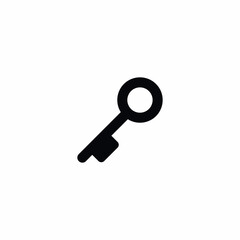 Key Unlock Vector Icon Sign Symbol