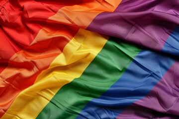LGBTQ Pride ming. Rainbow soothing colorful dark khaki diversity Flag. Gradient motley colored civil liberties LGBT rightsparade love self care pride community - obrazy, fototapety, plakaty