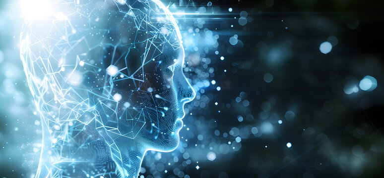 the neural network brain data interpolation and neuroscience, in the style of blurred, dreamlike atmosphere