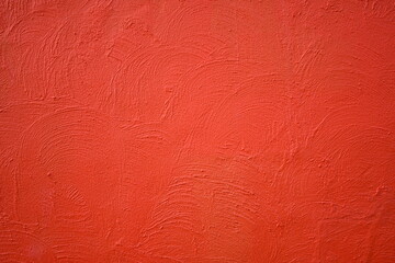 Texture red cement wall.
