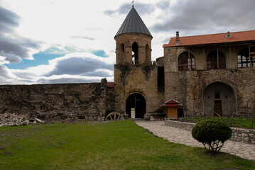 A bell tower at Alaverdi complex, Georgia
