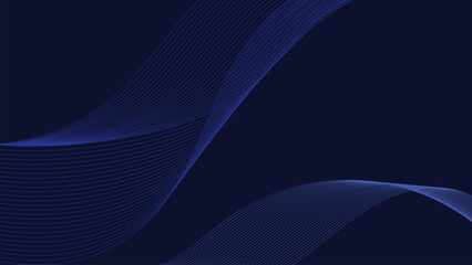 abstract blue wave background