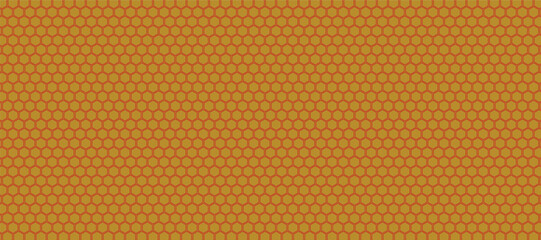 Hexagon pattern gradient banner. Seamless pattern background. Abstract honeycomb background. Vector illustration