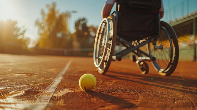 Wheelchair tennis at the Paralympic Games olympics games paris sport for people with disabilities