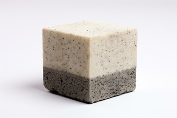 Exfoliating Pumice stone soap. Cleaning and exfoliant teeth pumice bar. Generate ai