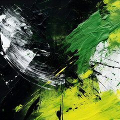 black and green  abstract abstract abstract wallpaper, in the style of rough, raw and edgy, chalk, bold lines, vibrant color, free brushwork, punctured canvases, 1:1.