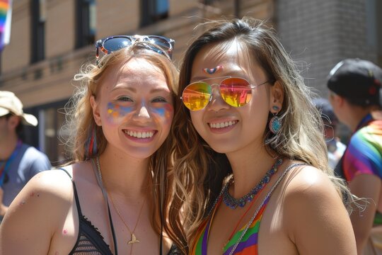 LGBTQ Pride gender spectrum. Rainbow enthralling colorful dreamy diversity Flag. Gradient motley colored bold LGBT rightsparade gratitude pride community