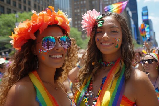 LGBTQ Pride minority rights. Rainbow charismatic colorful array diversity Flag. Gradient motley colored competitive edge LGBT rightsparade considerate pride community