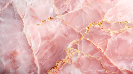 background pink marble with gold