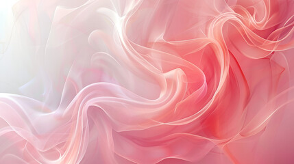 pink abstract wavy background
