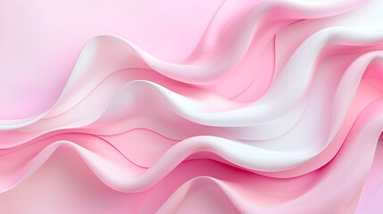 business card or banner with copy space, pink fabric on a pink background with space for text