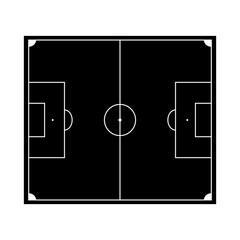 Fototapeta premium Soccer field