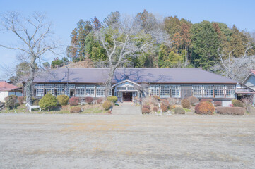 茨城　旧上岡小学校（大子町）