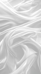 Obraz premium white abstract wavy background
