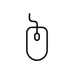 Fototapeta premium Mouse icon vector. click icon vector. pointer icon vector.