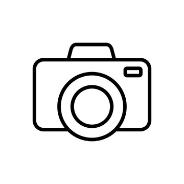 Camera icon vector. photo camera icon. camera photography icon.
