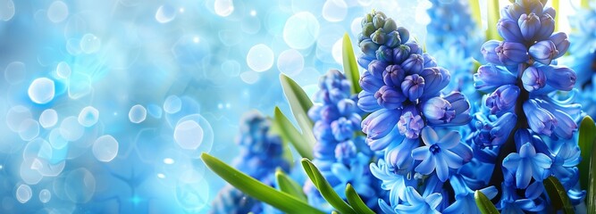 Photo of Hyacinth flower. - obrazy, fototapety, plakaty
