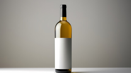 A bottle of fine red wine, commercial shot