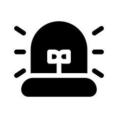 Siren glyph icon