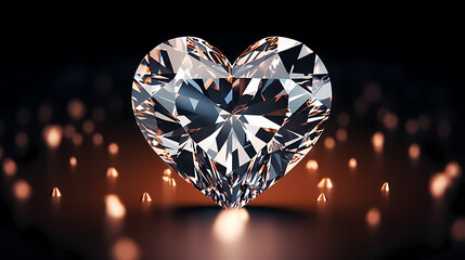 Fototapeta premium sparkling shiny diamonds