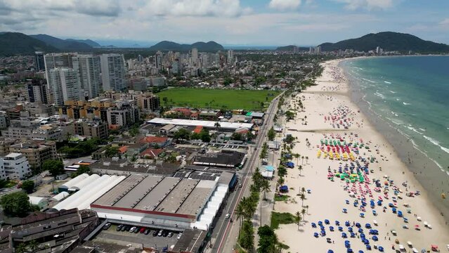 Praia Guaruj&aacute; Enseada S&atilde;o Paulo