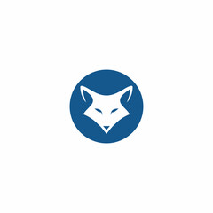 blue head fox logo