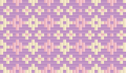 Seamless traditional woven pattern called Anyaman