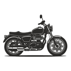 Fototapeta premium Black motorcycle Design vector