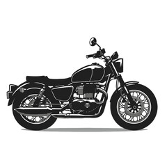 Black motorcycle  Design vector