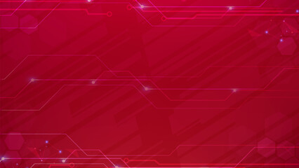 Gradient Digital technology background. Futuristic background for various design projects such as websites, presentations, print materials, social media posts © aqilah