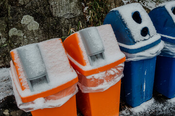 Wastebasket.