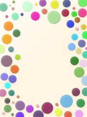 Abstract circle background for banner, cover, poster, wallpaper, design with space for text.