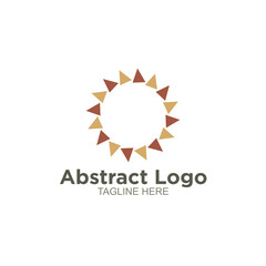Abstract logo design element