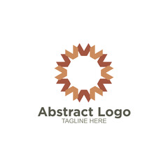 Abstract logo design element