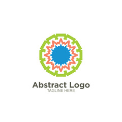 Abstract colourfull logo design