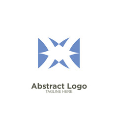 Abstract vector logo design