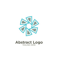Abstract vector logo design
