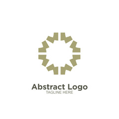 Abstract vector logo design