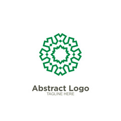 Abstract vector logo design