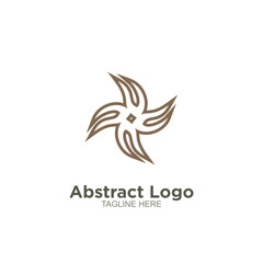 Fototapeta premium Abstract vector logo design