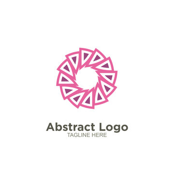 Abstract vector logo design