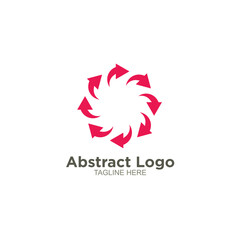 Abstract business logo design
