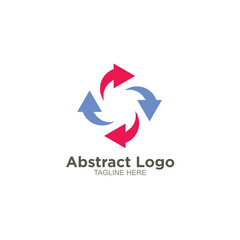 Abstract business logo design